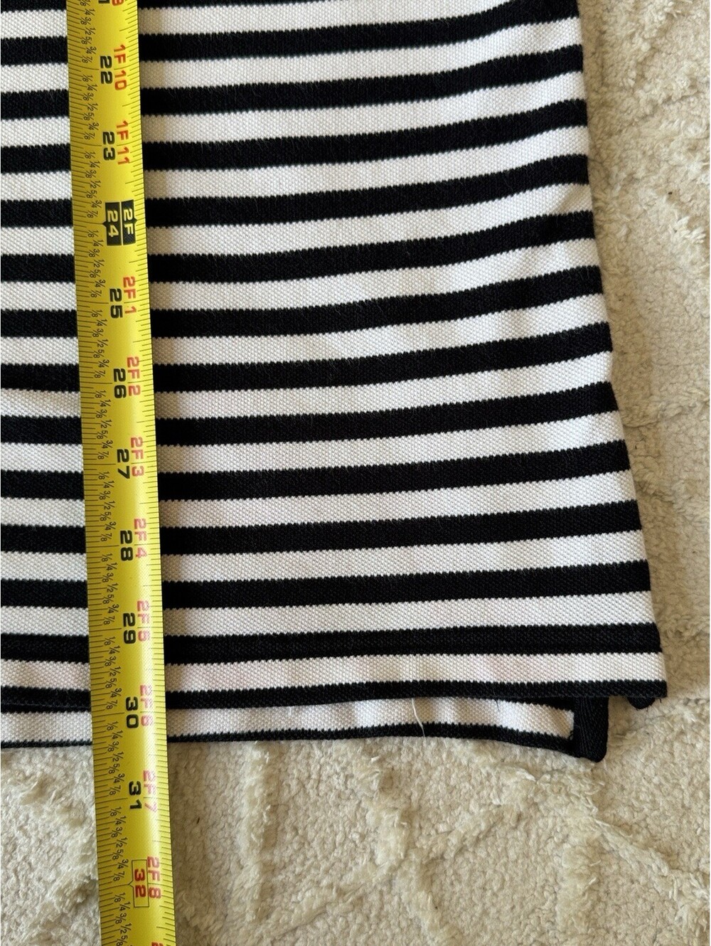 Vintage Rocawear Men’s 2XL Striped Long Sleeve Polo Y2K Hip Hop Streetwear - Picture 9 of 11